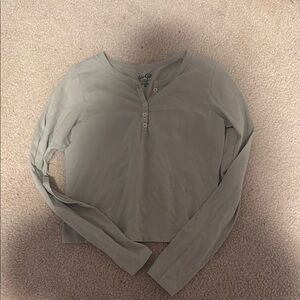 John Galt Green long sleeve